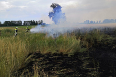 Flurbrand Trübensee am 08.07.2021