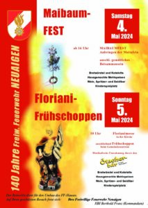 Florianimesse mit Frühschoppen @ Kirche u. Dorfplatz Neuaigen
